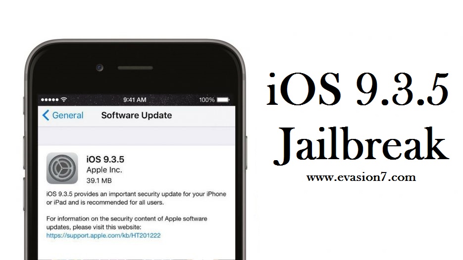 Jailbreak iOS 9.3.5